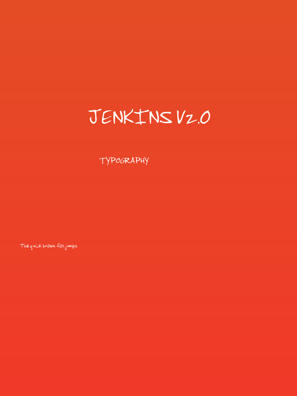 Jenkins v2.0 Poster
