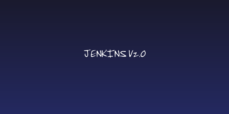 Jenkins v2.0 Social Header