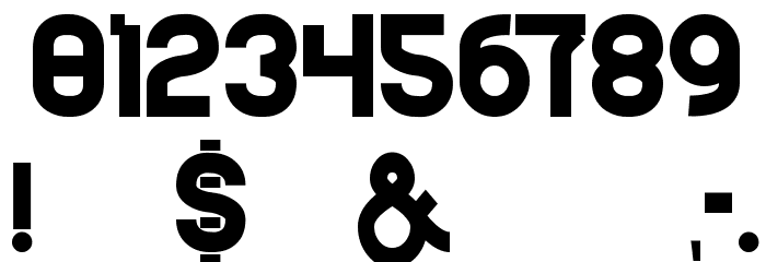 Jenkins Font OTHER CHARS