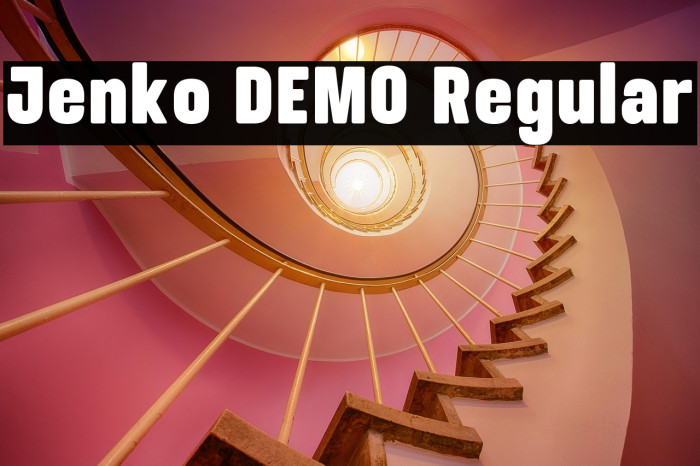 Jenko DEMO Regular Example 1