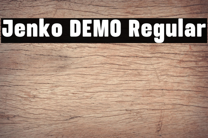 Jenko DEMO Regular Example 2