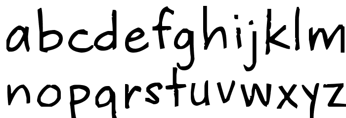 Jenn Bee Font LOWERCASE