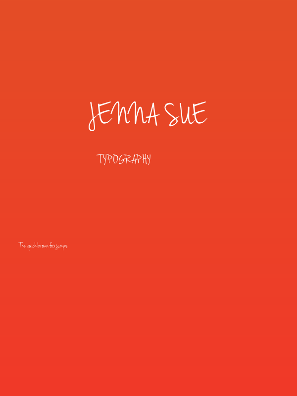 Jenna Sue Poster