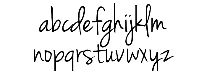 Jenna Sue Font LOWERCASE