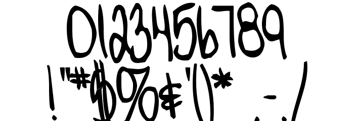 JennaBold Font OTHER CHARS