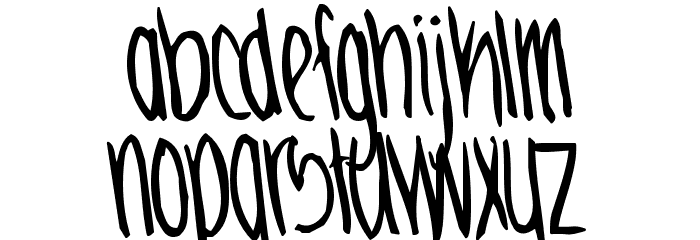 JennaBold Font LOWERCASE