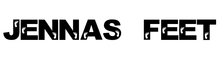 Jenna's Feet  Скачать бесплатные шрифты