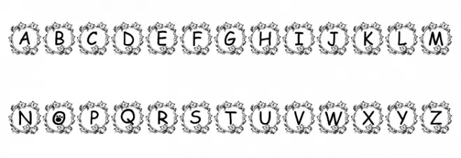 Jenna's Kitties 字体 大写