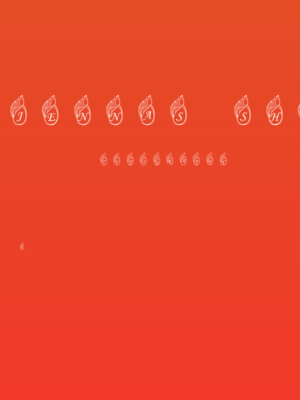 Jenna's Shells Poster