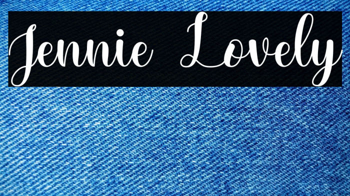 Jennie Lovely Example 1