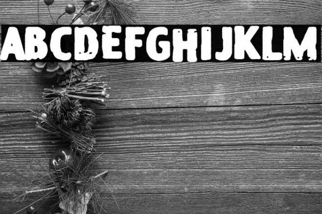 Jennie on the Block Schriftart examples