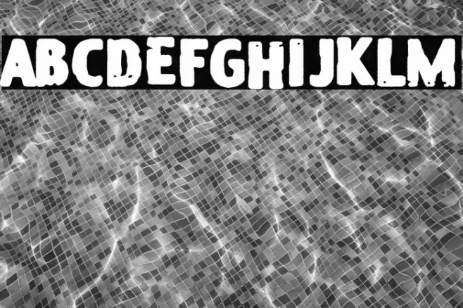 Jennie on the Block Schriftart examples