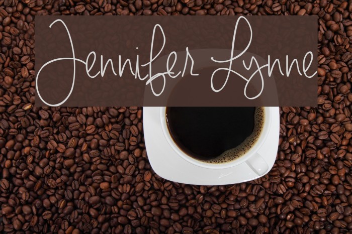 Jennifer Lynne Font examples