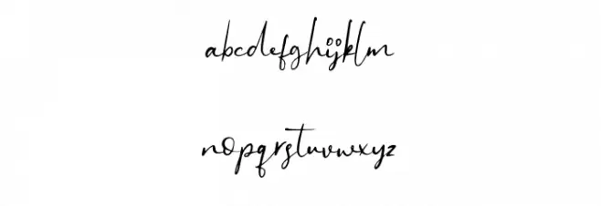 Jennifer خط أحرف صغيرة