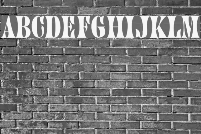 JenniferThin Font examples