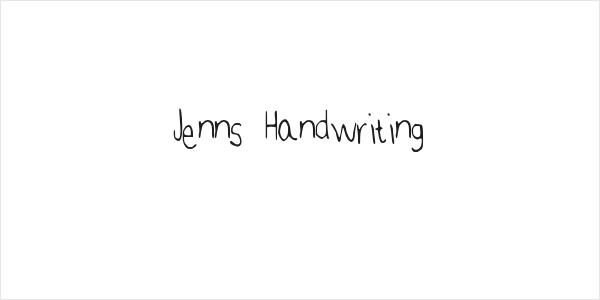 Jenns Handwriting Logo