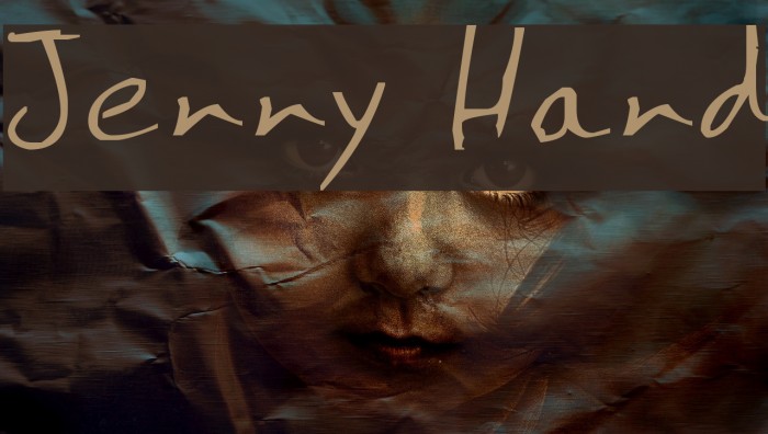 Jenny Hand Font examples