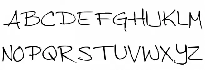 Jenny Font UPPERCASE