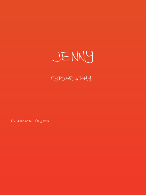 Jenny Poster