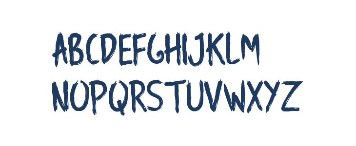 Jenoshark Feiya Demo Display Grunge Lowercase