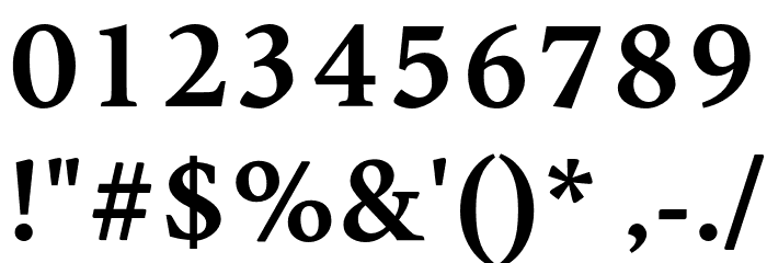 Jenriv Titling Bold Font OTHER CHARS