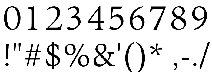 Jenriv Titling Light Font OTHER CHARS