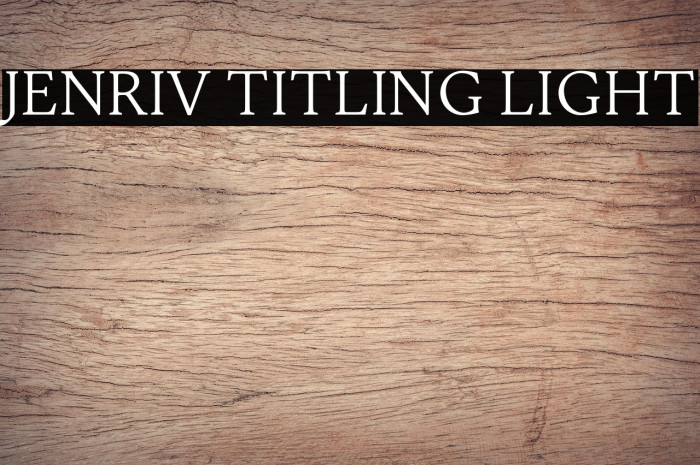 Jenriv Titling Light Example 2