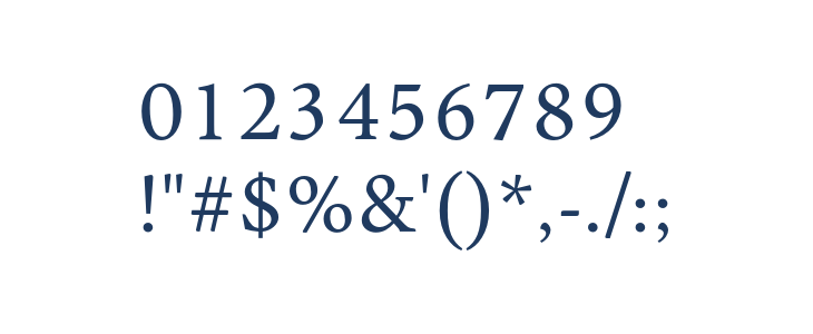 Jenriv Titling Regular Other Characters