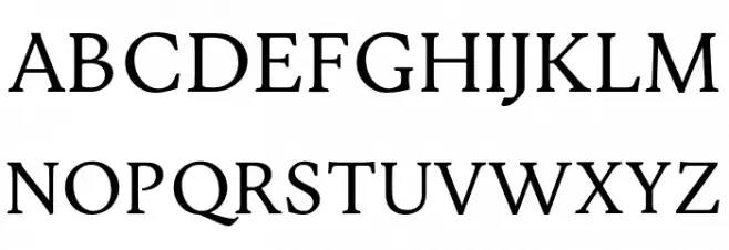 Jenriv Titling Regular خط أحرف كبيرة