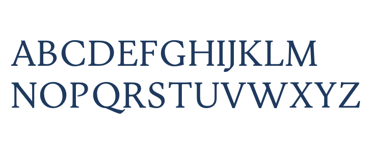 Jenriv Titling Regular Lowercase