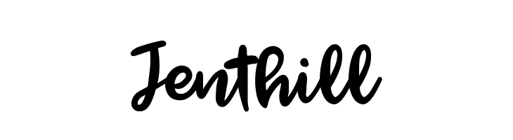 Jenthill  नि: शुल्क फ़ॉन्ट्स डाउनलोड
