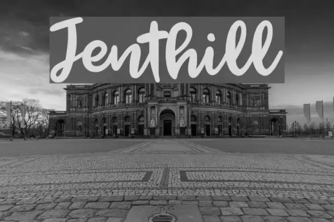 Jenthill Font examples