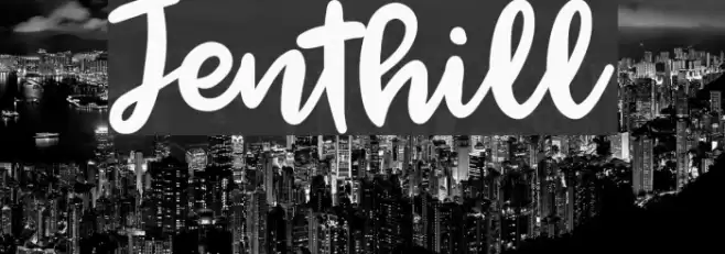Jenthill Font examples