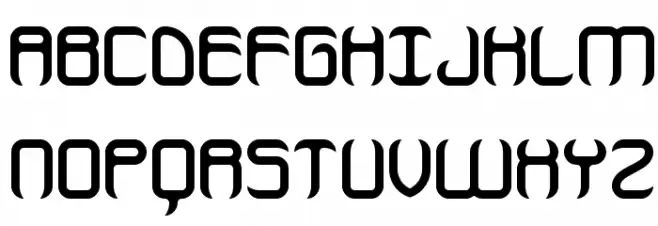 Jeopardize BRK Schriftart Groß