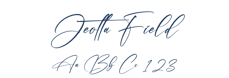 Jeotta Field Font Preview
