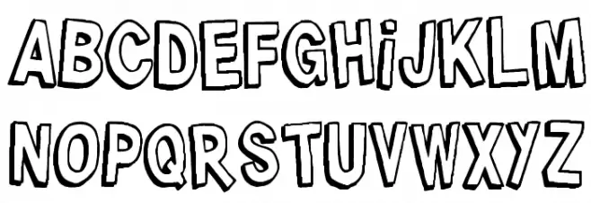 Jerantet1977 خط أحرف صغيرة