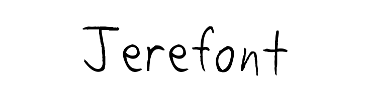 Jerefont फ़ॉन्ट
