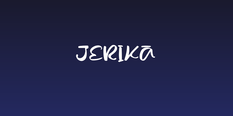 Jerika Social Header