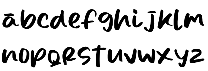 Jerika Font LOWERCASE
