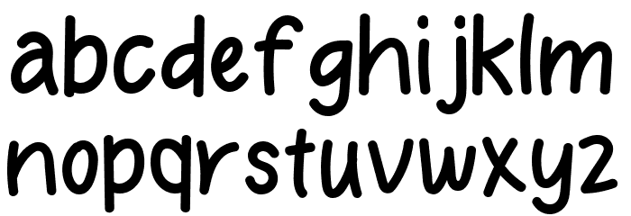 Jerimis Regular Font LOWERCASE