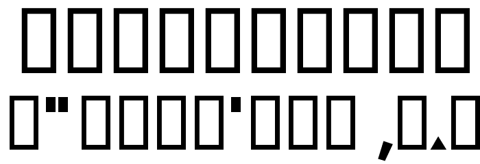 Jerk Reg Font OTHER CHARS