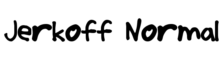 Jerkoff Normal  font caratteri gratis