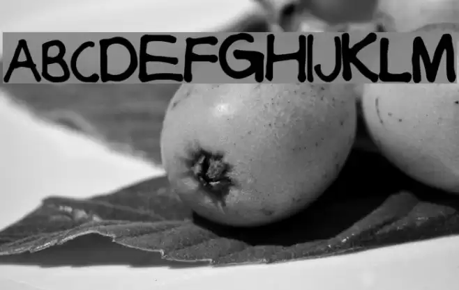 Jerkoff Normal Font examples