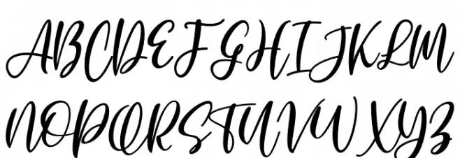 Jerlista Siny Font Litere mari