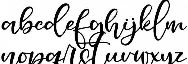 Jerlista Siny Font LOWERCASE