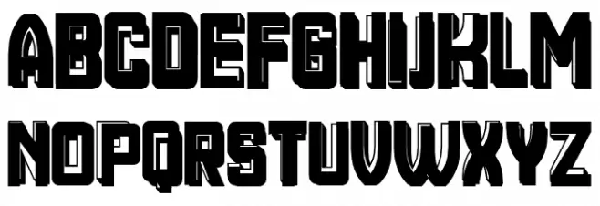 Jernia Regular Schriftart Groß