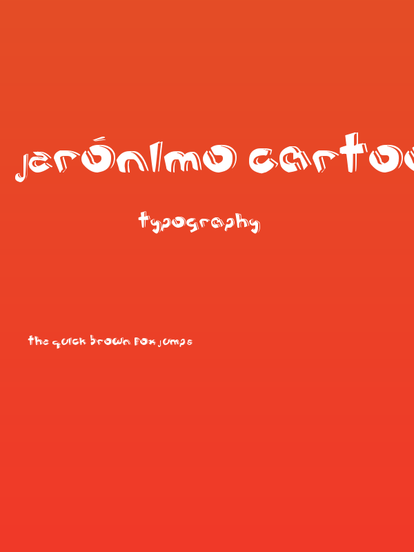 Jerónimo cartoon Poster