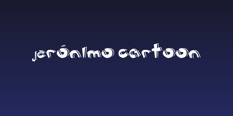 Jerónimo cartoon Social Header