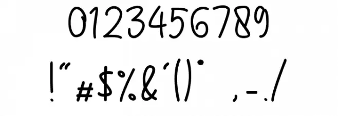 Jerome Romusha Font OTHER CHARS