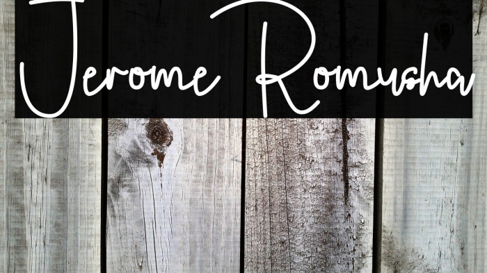 Jerome Romusha Example 3